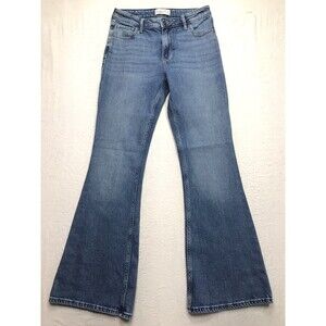 ABERCROMBIE & FITCH Jean Women 28x30 (4/27 tag) Vintage Flare Hi Rise Light Wash